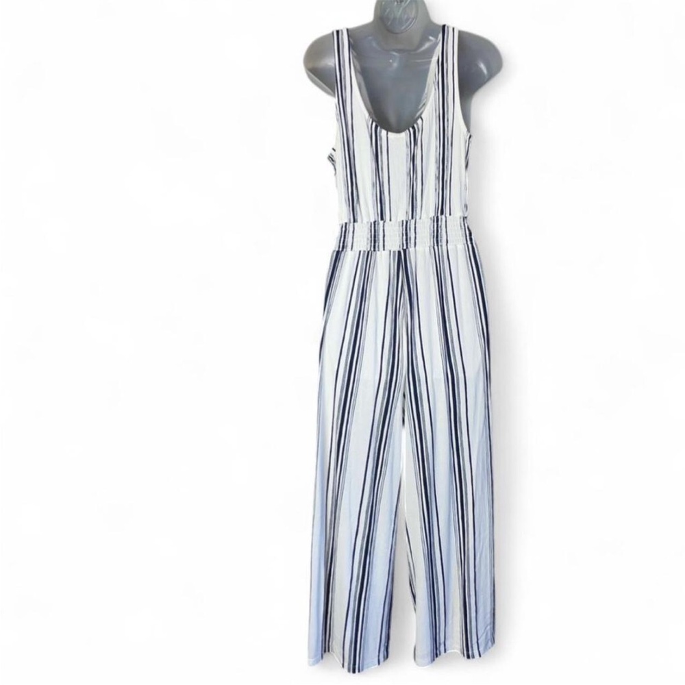 Love Tree Wide Leg elastic Waist Jumpsuit M - Picture 16 of 16